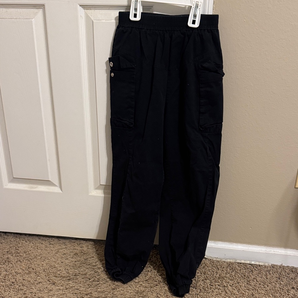 Women's Black Cargo Pants